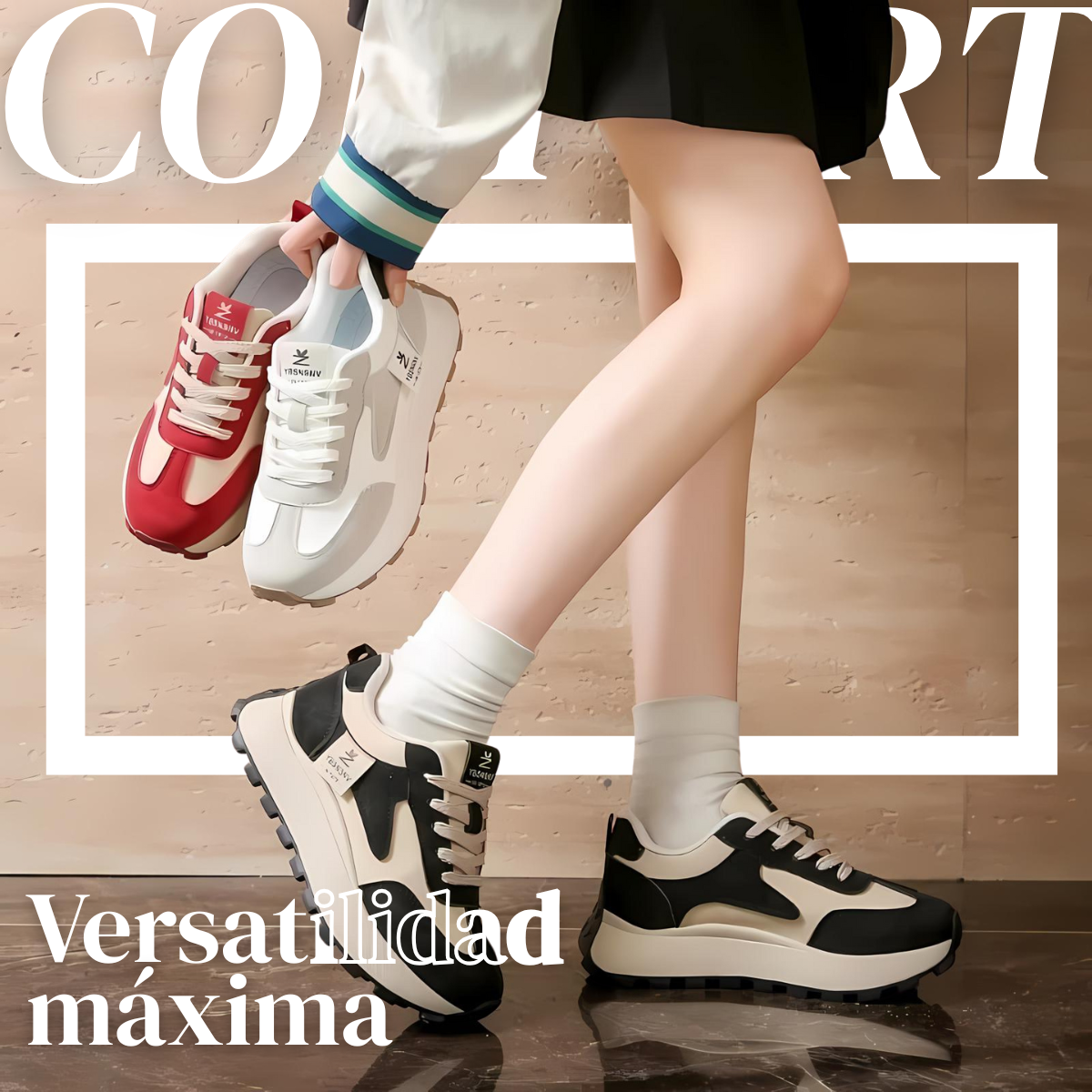 UrbanWaves™ Retro Sneakers